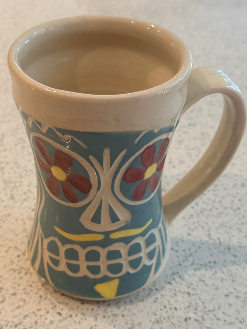 Colectivo Limited Edition Jean Wells Clay Pottery Handmade Mug 2017